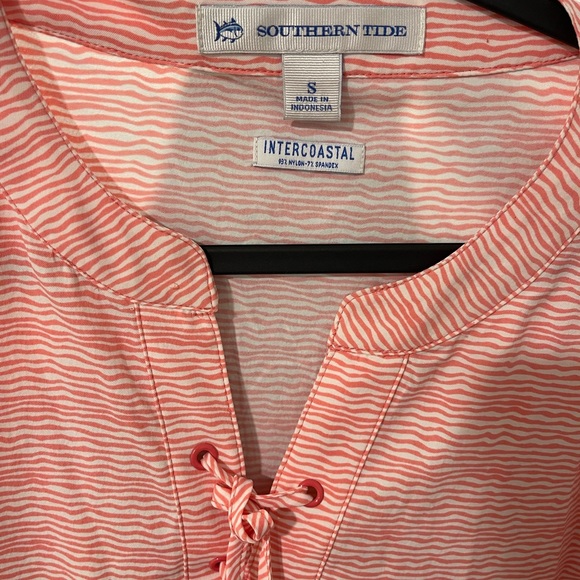 SOUTHERN TIDE, WOMEN'S HALEY INTERCOASTAL TUNIC (PINK) - Picture 2 of 4